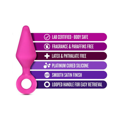 BLUSH - LUXE CANDY RIMMER SMALL SILICONE ANAL PLUG