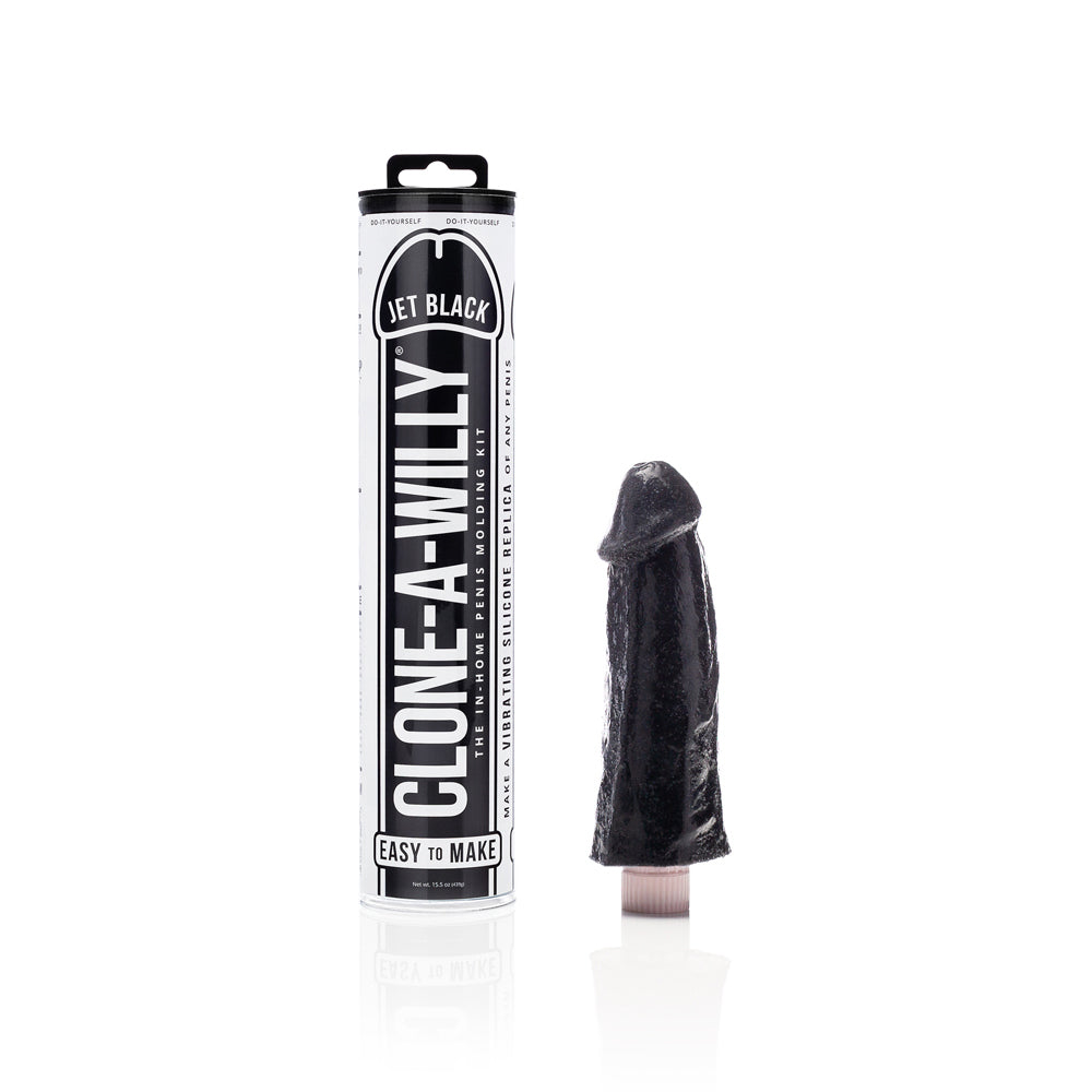CLONE-A-WILLY DIY VIBRATING DILDO KIT JET BLACK