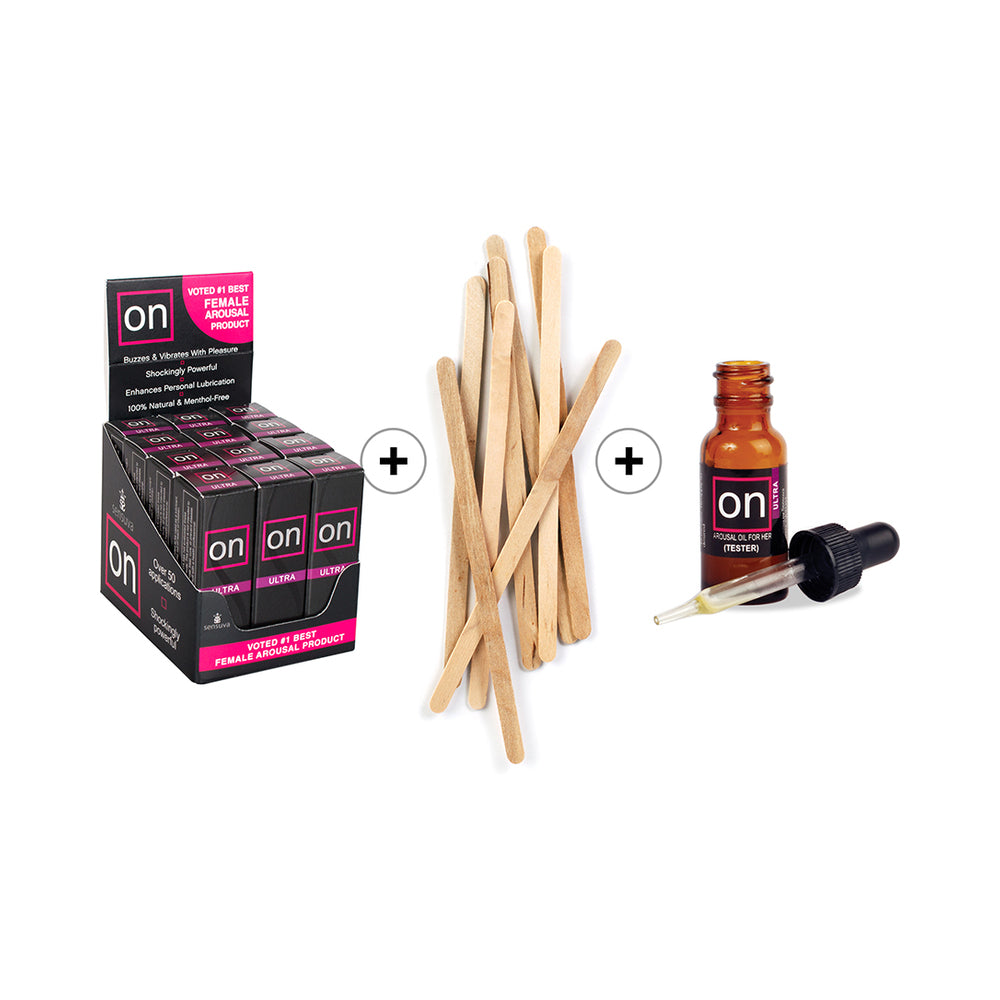 SENSUVA - ON ULTRA AROUSAL OIL REFILL KIT (12 BOTTLES)