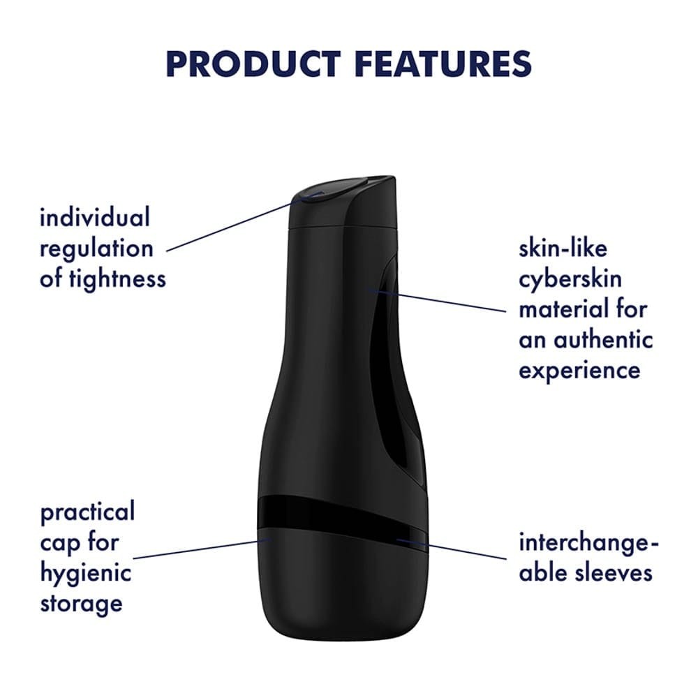SATISFYER - MEN CLASSIC (BLACK)