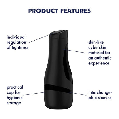 SATISFYER - MEN CLASSIC (BLACK)