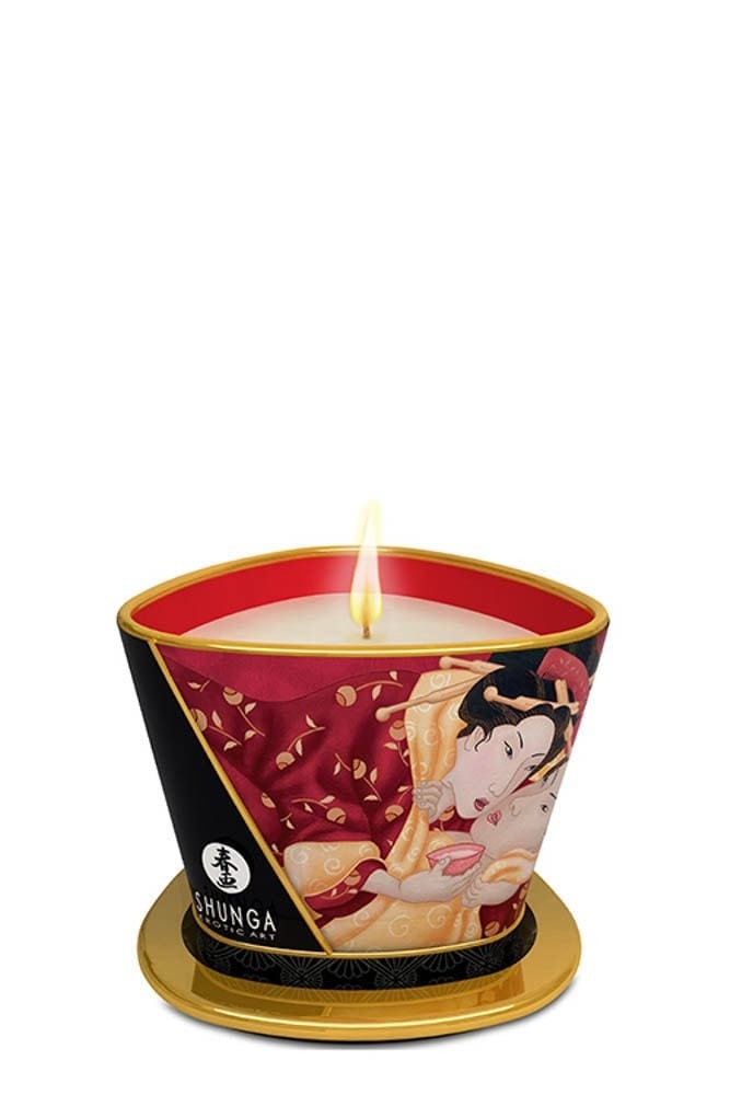 SHUNGA - SHUNGA CANDLE STRAWBERRY 170 ML