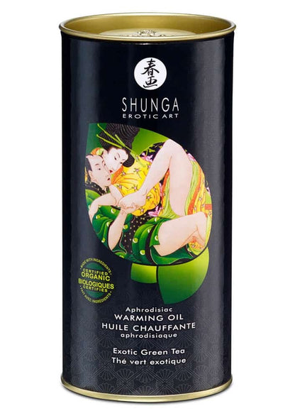 SHUNGA - APHRODISIAC OILS-ORGANICA EXOTIC GREEN TEA 100 ML