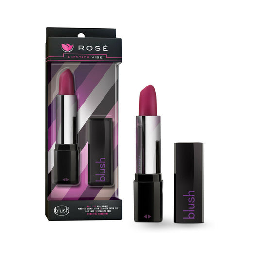 BLUSH - ROUGE À LÈVRES ROSE AMBIANCE NOIR