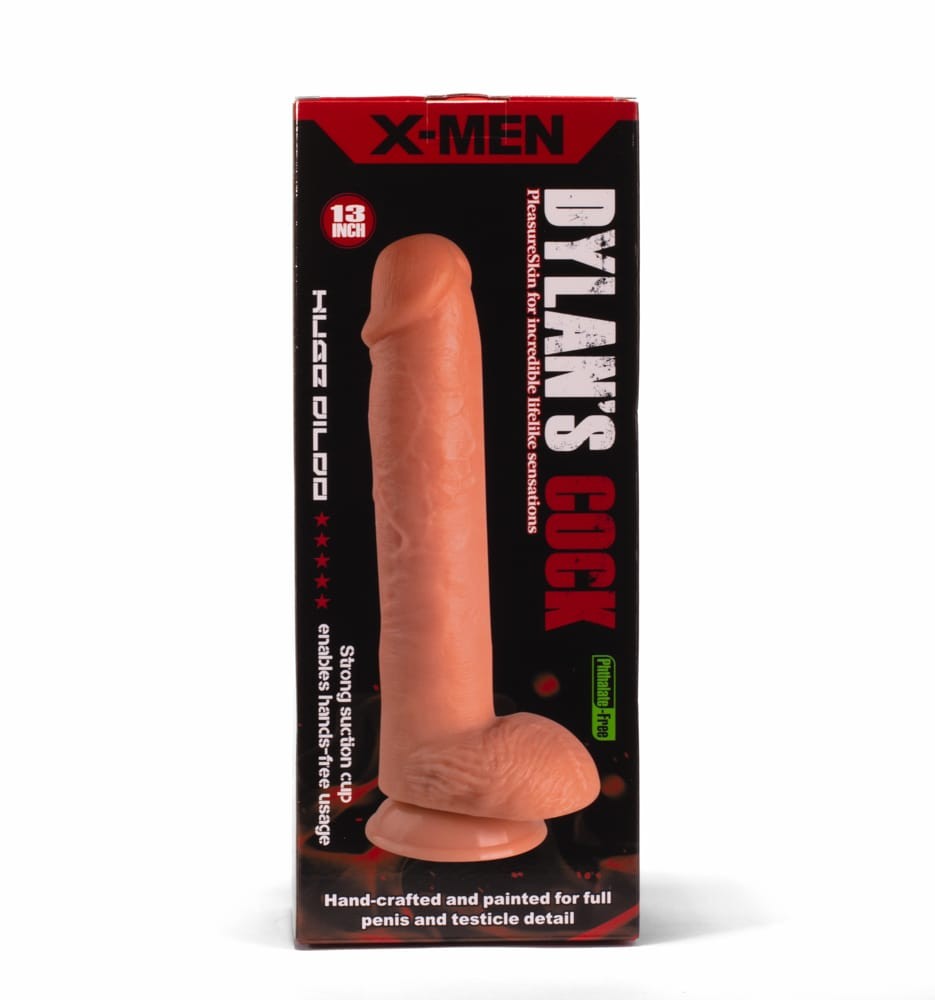 X-MEN - X-MEN DYLAN'S 13" COCK BLACK