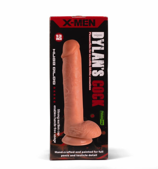 X-MEN - X-MEN DYLAN'S 13" COCK BLACK