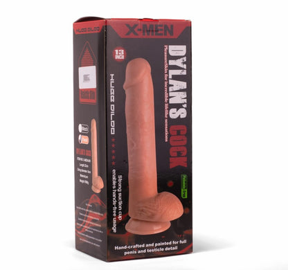 X-MEN - X-MEN DYLAN'S 13" COCK BLACK