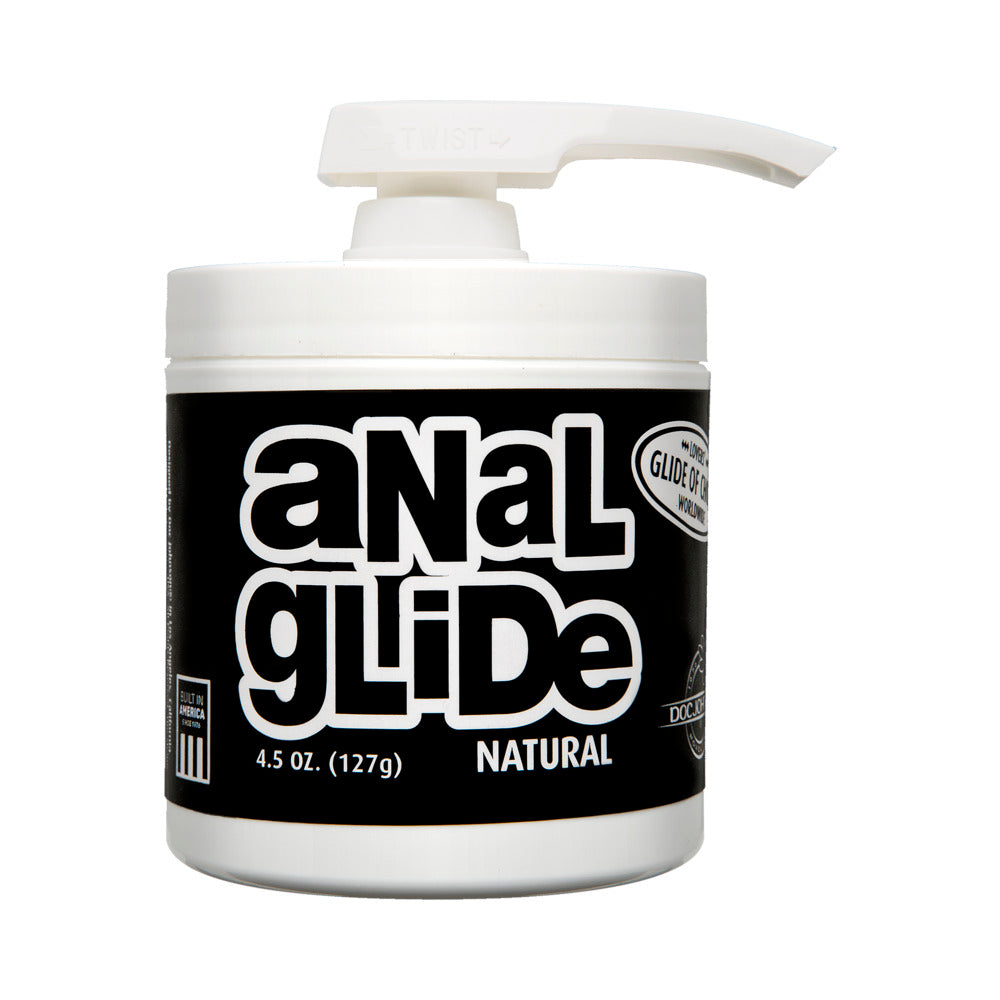 DOC JOHNSON - ANAL LUBE 4.5OZ. PUMP (NATURAL)