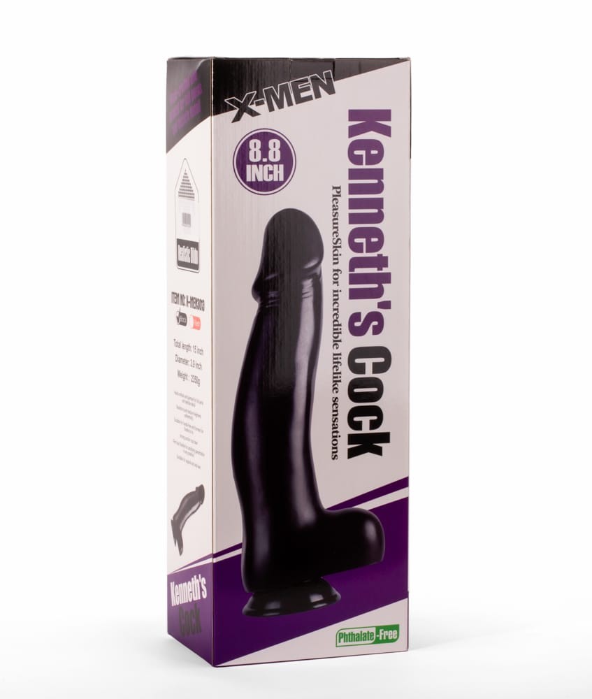 X-MEN - X-MEN KENNETH'S 15" COCK BLACK