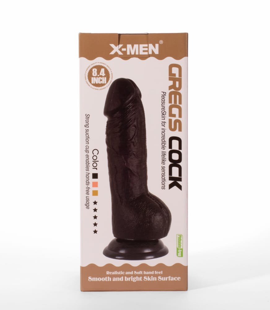 X-MEN - X-MEN GREG'S 8.4" COCK BLACK