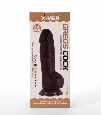 X-MEN - X-MEN GREG'S 8.4" COCK BLACK