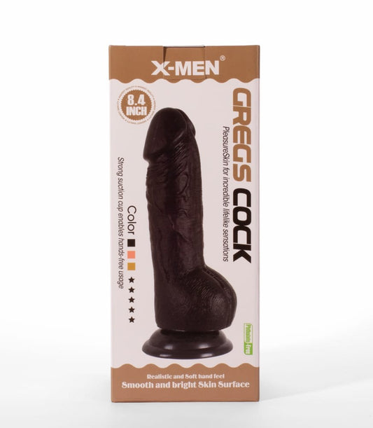 X-MEN - X-MEN GREG'S 8.4" COCK BLACK