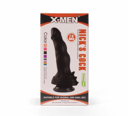 X-MEN - X-MEN NICK'S 7" COCK BLACK