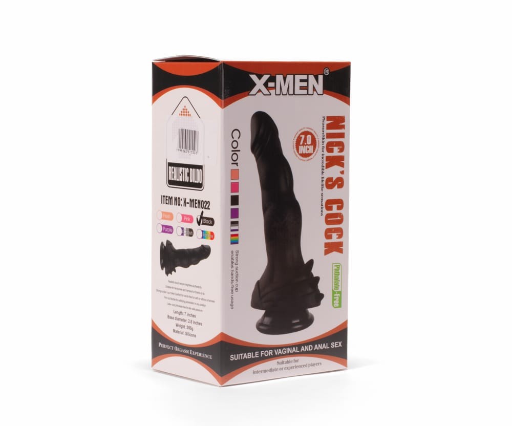 X-MEN - X-MEN NICK'S 7" COCK BLACK
