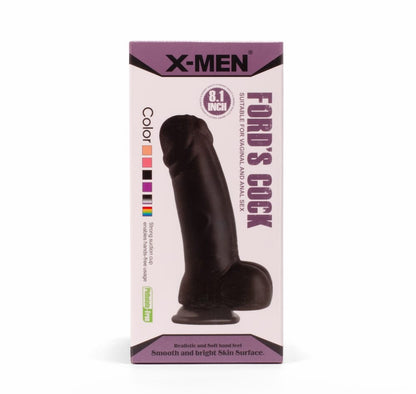 OUTLET - X-MEN FORD'S 8.1" COCK BLACK
