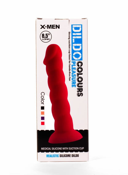 OUTLET - X-MEN 8.5" DILDO COLOURS PLEASURE FLESH 4