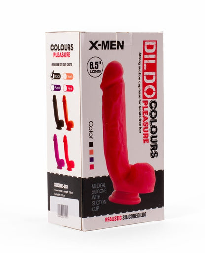 OUTLET - X-MEN 8.5" DILDO COLOURS PLEASURE BLACK 3