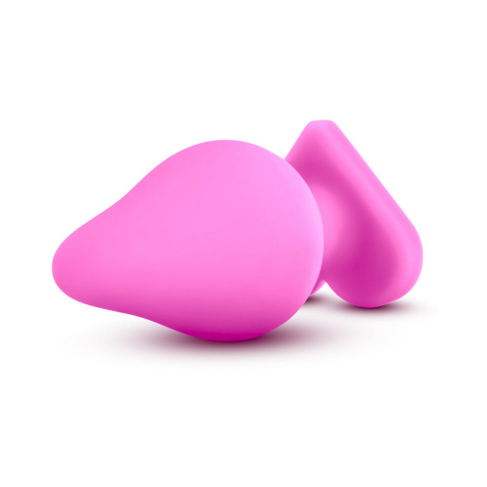 BLUSH - PLAY WITH ME NAUGHTY CANDY HEARTS ''BE MINE'' ANAL PLUG PINK