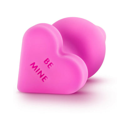 BLUSH - PLAY WITH ME NAUGHTY CANDY HEARTS ''BE MINE'' ANAL PLUG PINK