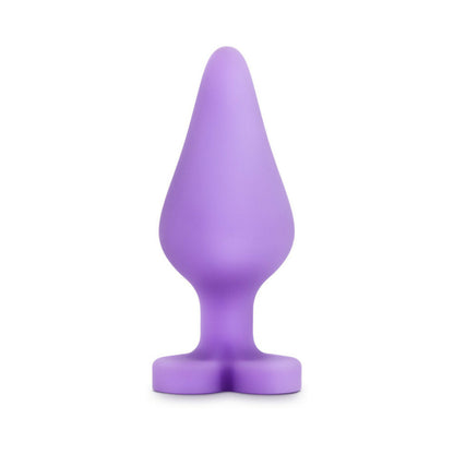 BLUSH - PLAY WITH ME NAUGHTY CANDY HEARTS ''DO ME NOW'' ANAL PLUG PURPLE