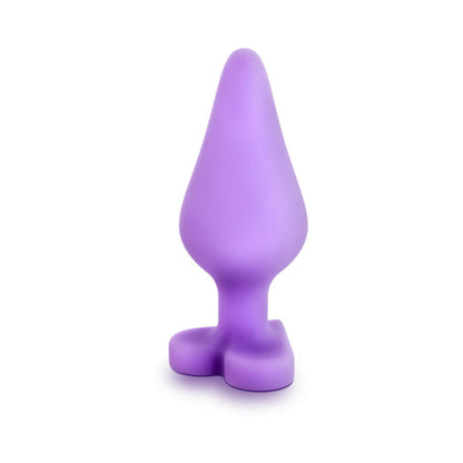 BLUSH - PLAY WITH ME NAUGHTY CANDY HEARTS ''DO ME NOW'' ANAL PLUG PURPLE