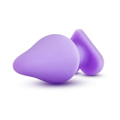 BLUSH - PLAY WITH ME NAUGHTY CANDY HEARTS ''DO ME NOW'' ANAL PLUG PURPLE