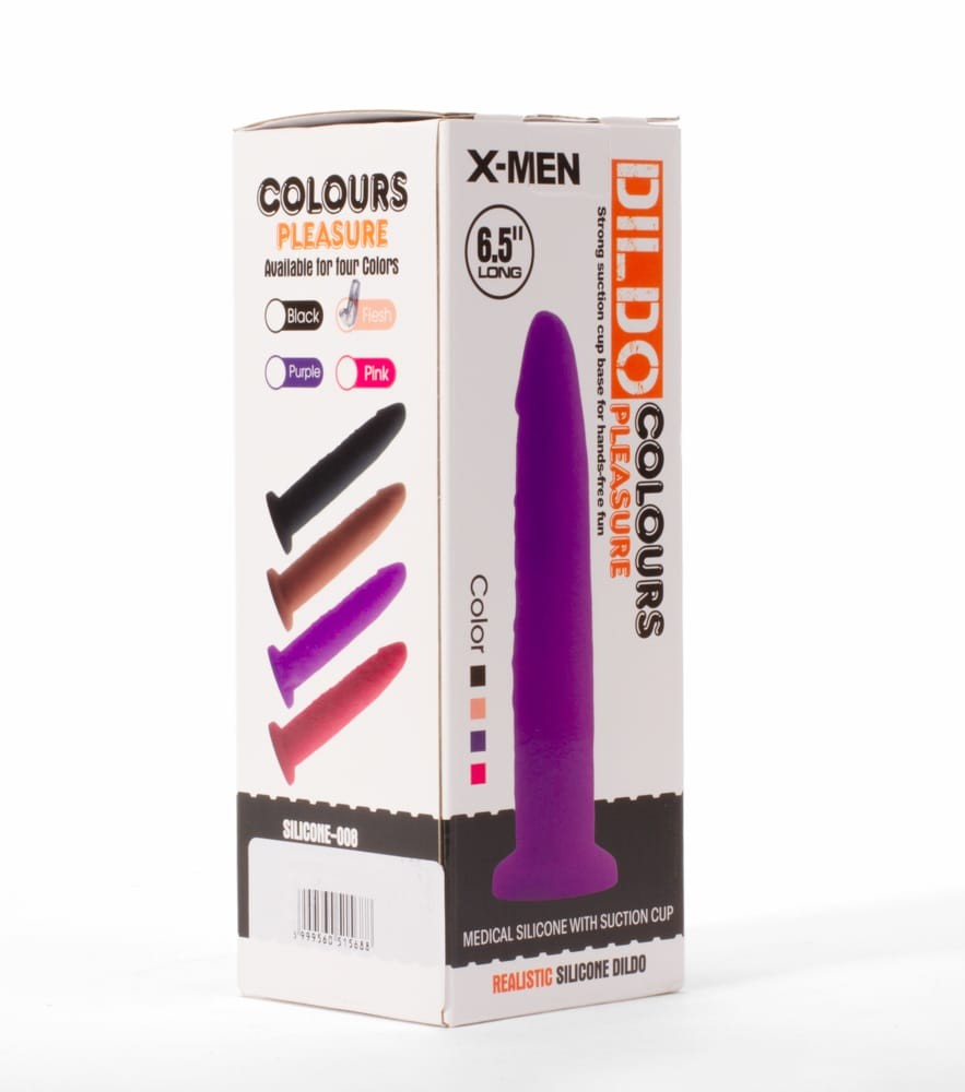 X-MEN - X-MEN 6.5" DILDO COLOURS PLEASURE FLESH 2