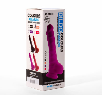 OUTLET - X-MEN 8.5" DILDO COLOURS PLEASURE FLESH 2