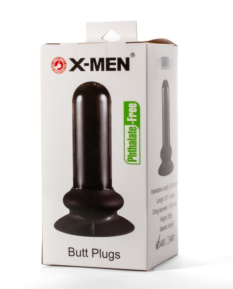 OUTLET - X-MEN 5.51" BUTT PLUG