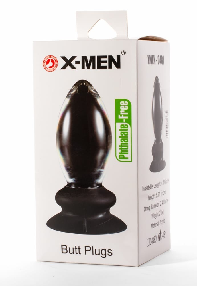 OUTLET - X-MEN 5.7" BUTT PLUG