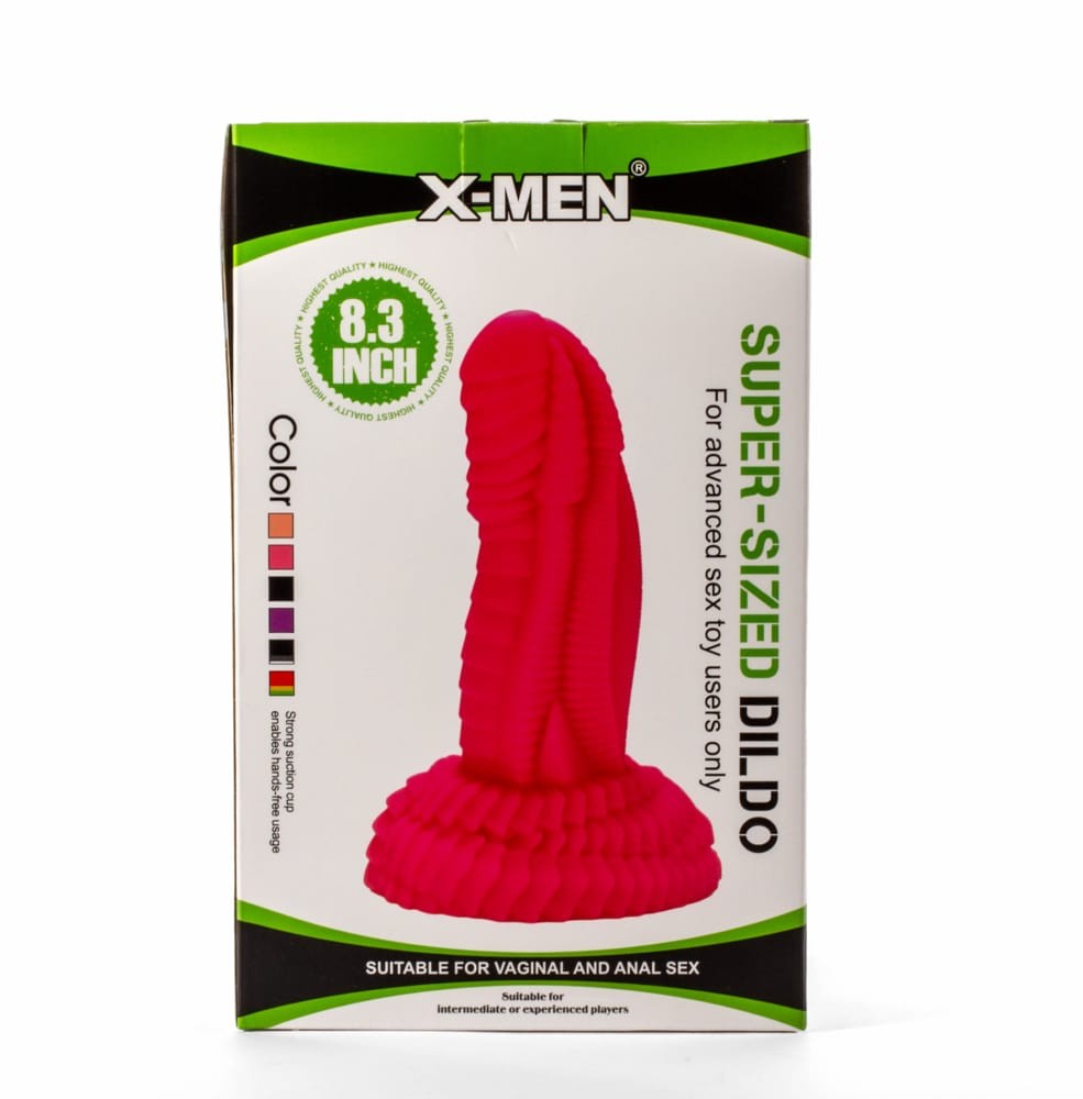 X-MEN - X-MEN 8.3" SUPER SIZED DILDO PVC BLACK