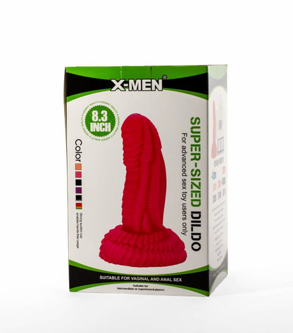 X-MEN - X-MEN 8.3" SUPER SIZED DILDO PVC BLACK
