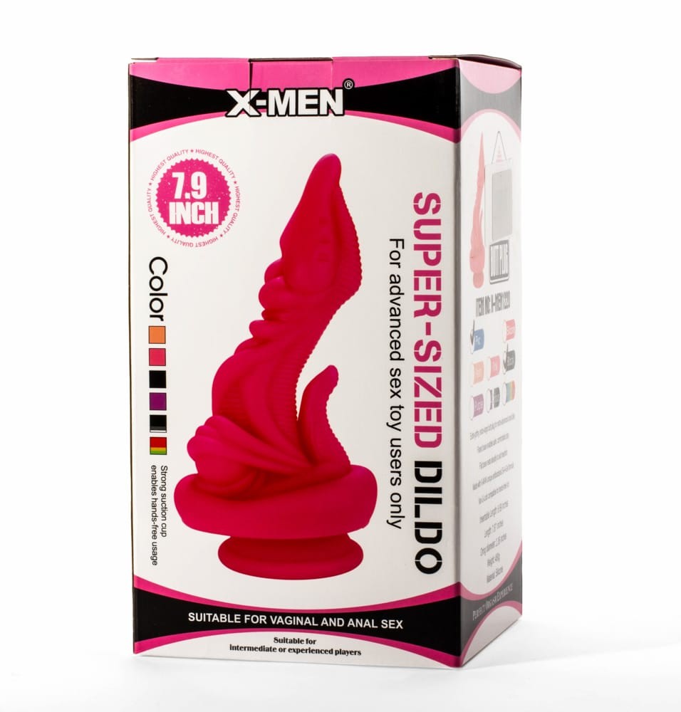 X-MEN - X-MEN 7.9" SUPER SIZED DILDO PVC BLACK I
