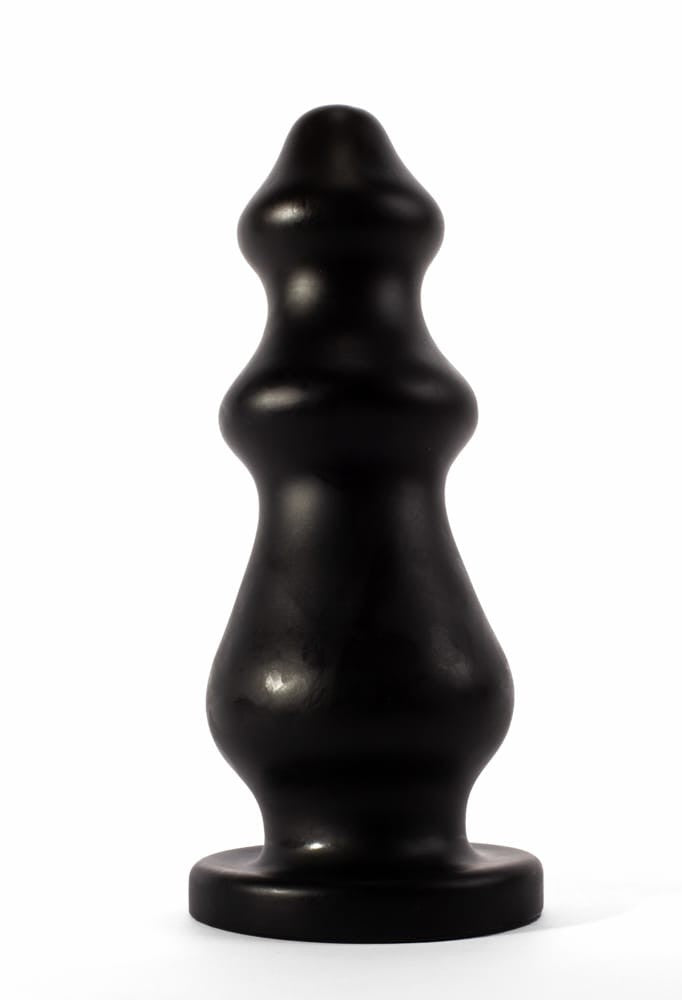 X-MEN - X-MEN 10" EXTRA GIRTHY BUTT PLUG BLACK VI