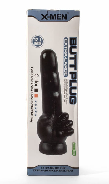 OUTLET - X-MEN 12.1" EXTRA LARGE BUTT PLUG