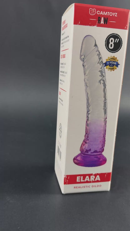 CAMTOYZ - REALISTIC DILDO ELARA