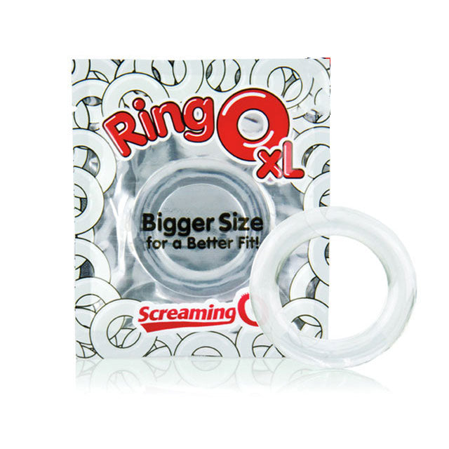 SCREAMING O - RINGO XL CLEAR (BOX OF 18)