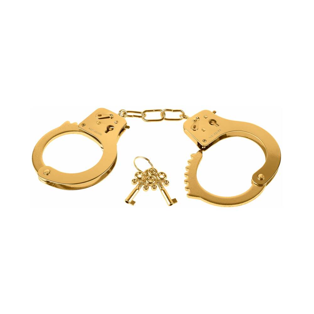 FETISH FANTASY GOLD - METAL CUFFS