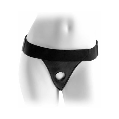 PIPEDREAM - FETISH FANTASY SERIES VELCRO CROTCHLESS HARNESS BLACK