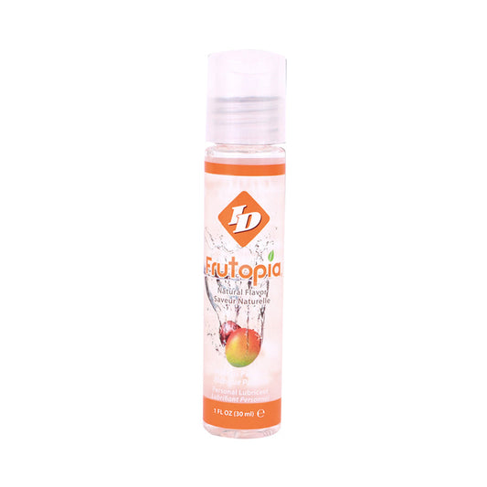 ID LUBRICANTS - ID FRUTOPIA MANGO PASSION FLAVORED LUBRICANT 1 FL OZ POCKET BOTTLE