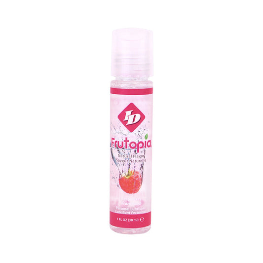 ID LUBRICANTS - ID FRUTOPIA RASPBERRY FLAVORED LUBRICANT 1 FL OZ POCKET BOTTLE