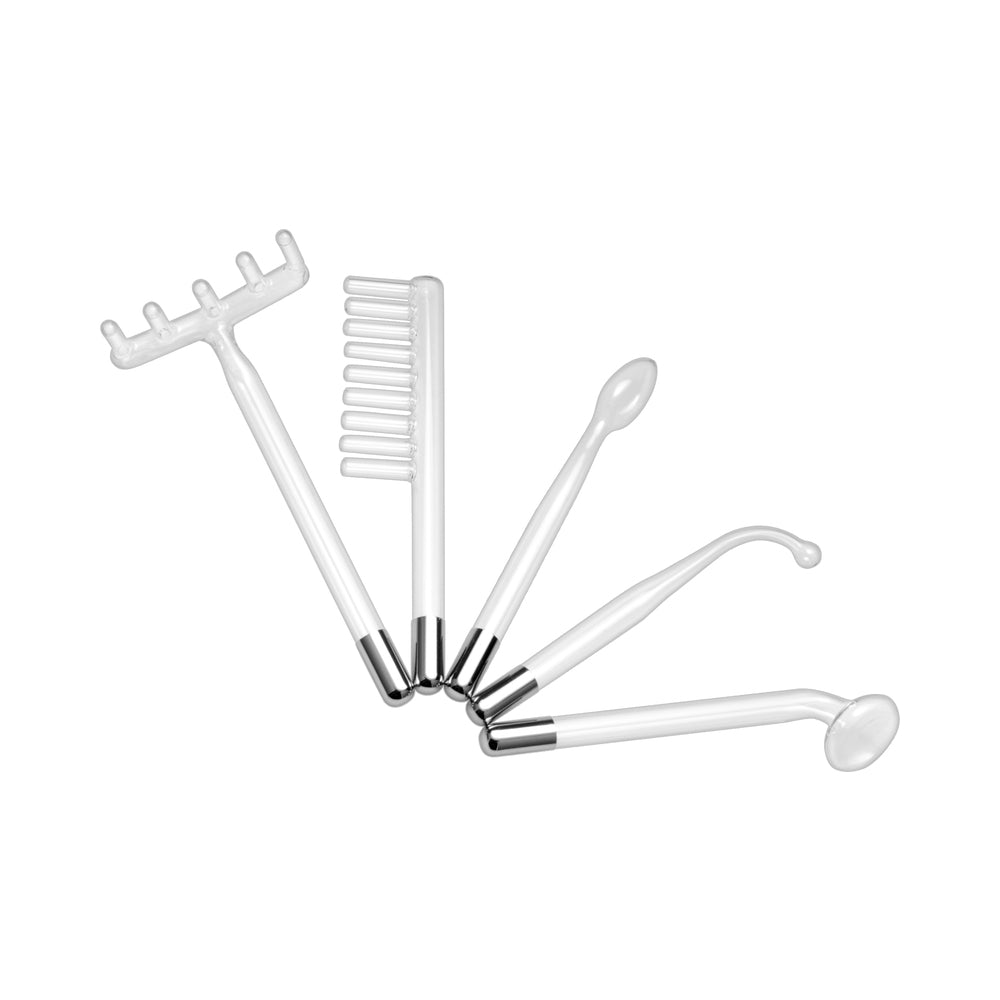 XR BRANDS - ZEUS DELUXE EDITION TWILIGHT VIOLET WAND WITH 5 ATTACHMENTS