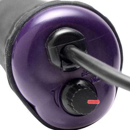 XR BRANDS - ZEUS DELUXE EDITION TWILIGHT VIOLET WAND WITH 5 ATTACHMENTS