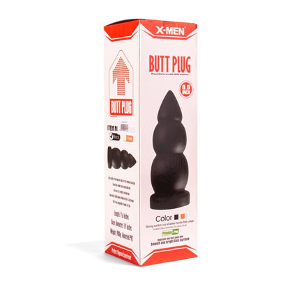 X-MEN - X-MEN 9.6 INCH BUTT PLUG BLACK