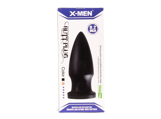 X-MEN - X-MEN 9.2 INCH BUTT PLUG BLACK