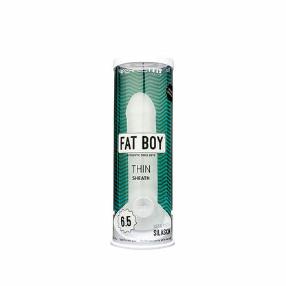 PERFECT FIT - FAT BOY THIN 6.5 IN. EXTENDER SHEATH CLEAR