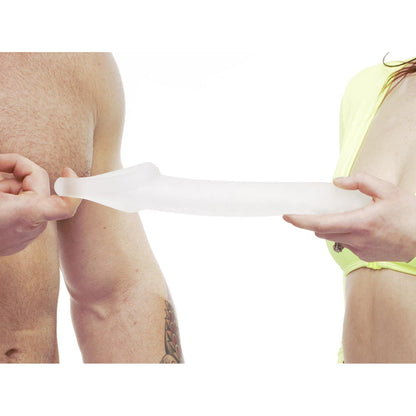 PERFECT FIT - FAT BOY THIN 6.5 IN. EXTENDER SHEATH CLEAR