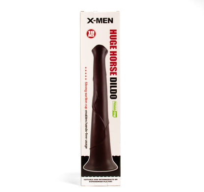 X-MEN - X-MEN HUGE HORSE DILDO 19 INCH BLACK