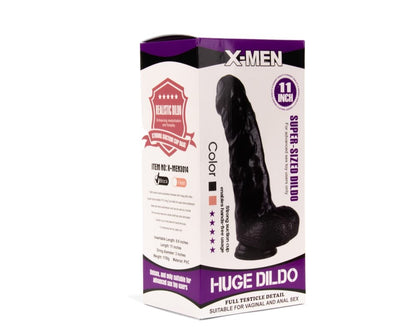 X-MEN - X-MEN SUPER-SIZED DILDO 11 INCH BLACK
