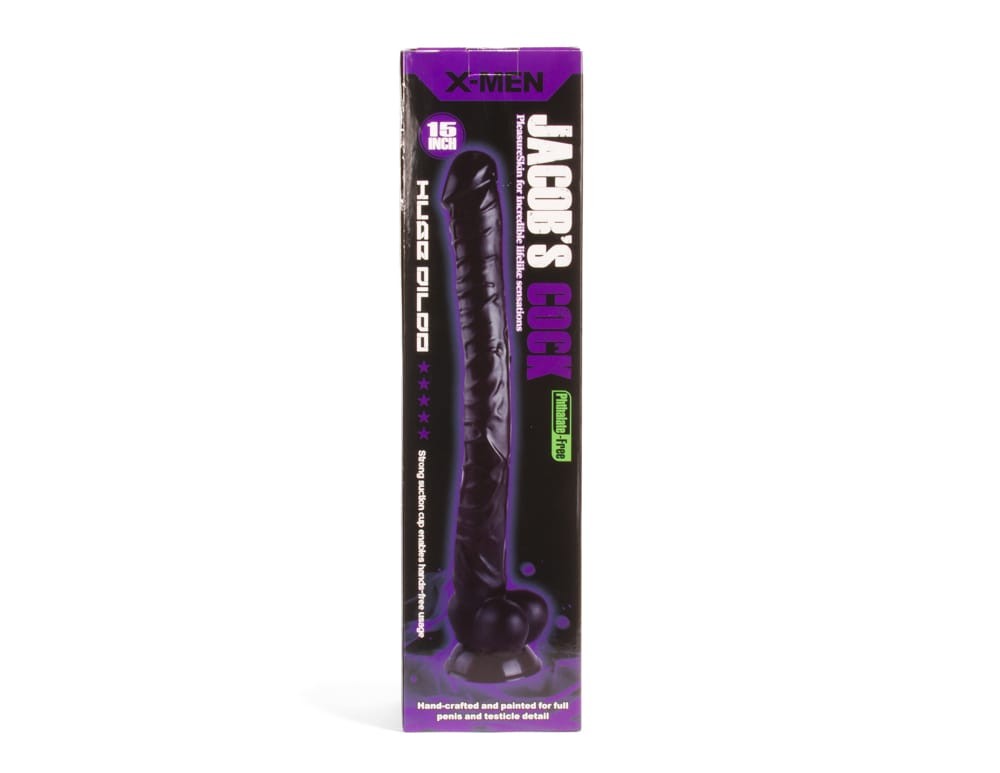 X-MEN - X-MEN JACOB’S 15 INCH COCK BLACK